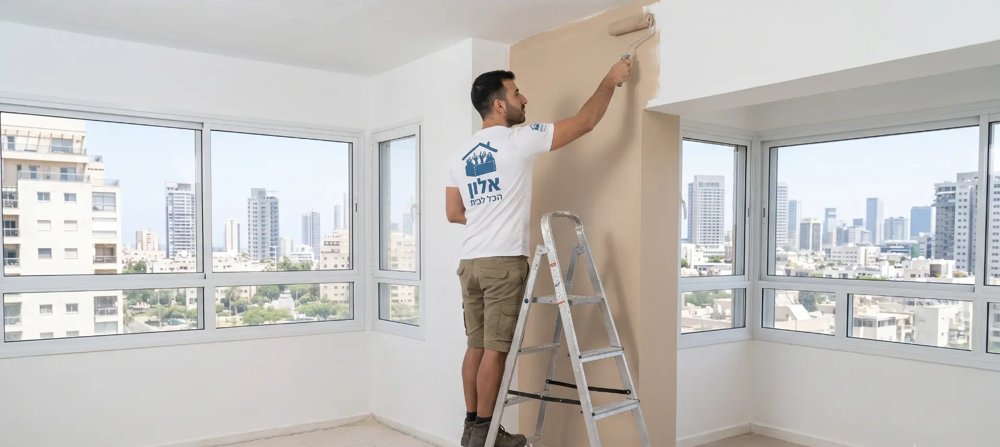 צביעת קירות